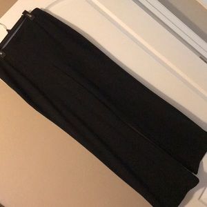 NY and Company - black stretchy wide leg pants